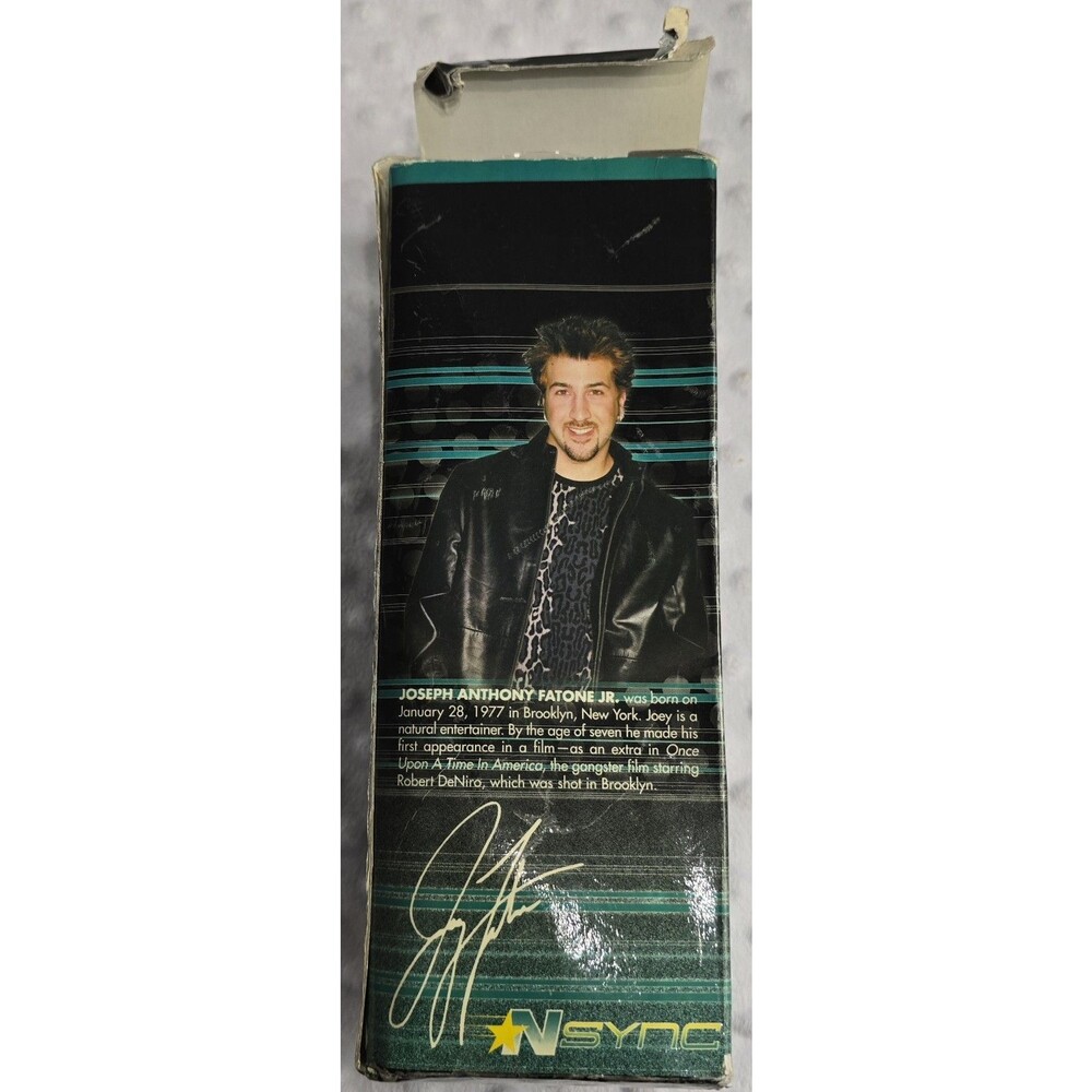 N SYNC Joey Fatone Jr. Bobble Head Doll 8-inch Best Buy Exclusive 2001 NSYNC Box - Picture 3 of 7